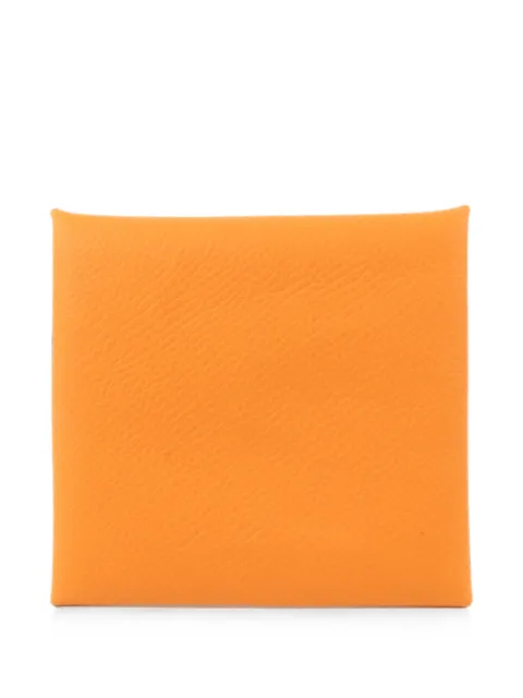 Hermès Pre-Owned 2023 Bastia Epsom coin case Orange B93