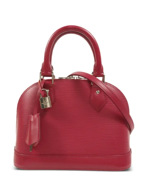 Louis Vuitton Pre-Owned Alma BB tote bag Red M40851