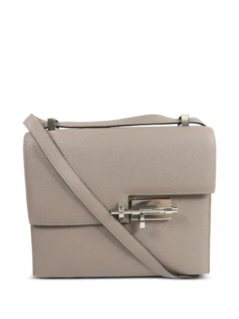 Hermès Pre-Owned 2018 Verrou 23 Epsom satchel bag Grey CM8PHW