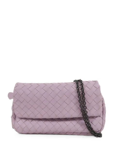 Bottega Veneta Pre-Owned Intrecciato leather shoulder bag Purple BO402364IP