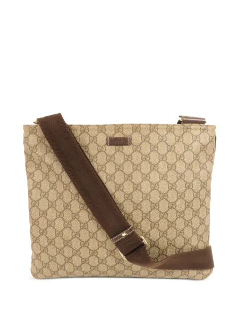 Gucci Pre-Owned GG Supreme shoulder bag Neutrals 201446