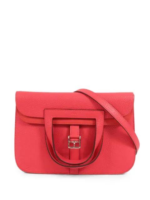 Hermès Pre-Owned 2020 Halzan 25 shoulder bag Pink YI6PHW