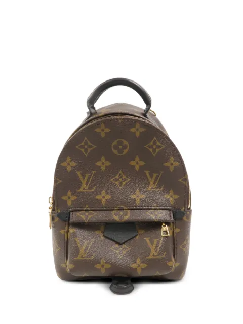 Louis Vuitton Pre-Owned mini Palm Springs Monogram backpack Brown M44873