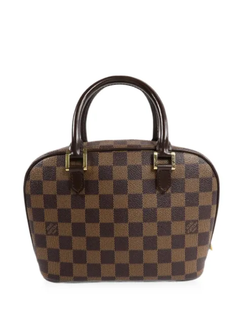 Louis Vuitton Pre-Owned mini Sarria Damier Ebene clutch bag Brown N51286