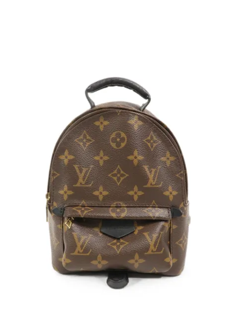 Louis Vuitton Pre-Owned mini Palm Springs monogram backpack Brown M44873