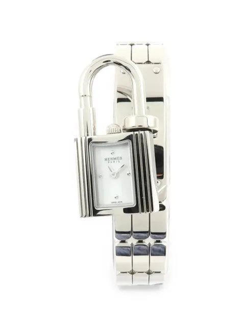 Hermès Pre-Owned Kelly 17mm watch White KE41101322024