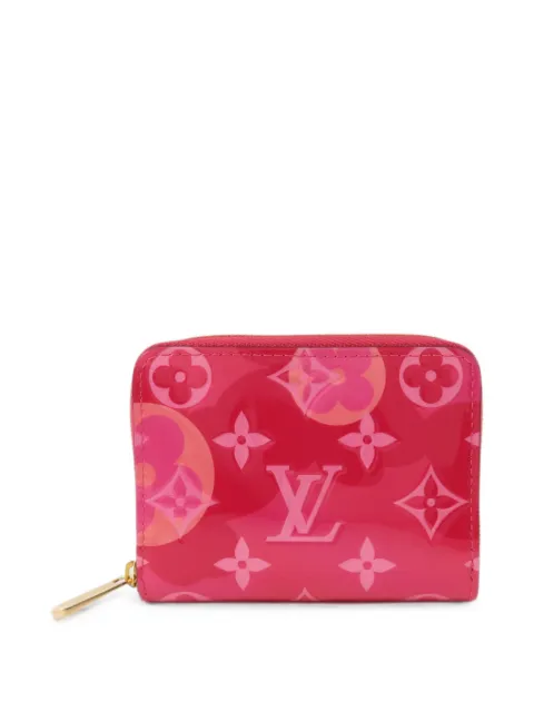 Louis Vuitton Pre-Owned Monogram Vernis Zippy coin purse Pink M90589