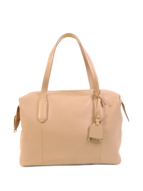 Lancel leather shoulder bag Neutrals NA