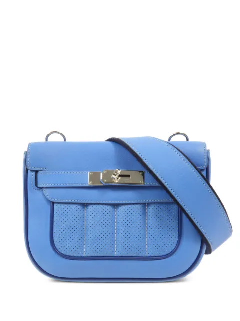 Hermès Pre-Owned mini Berline shoulder bag Blue R73PHW