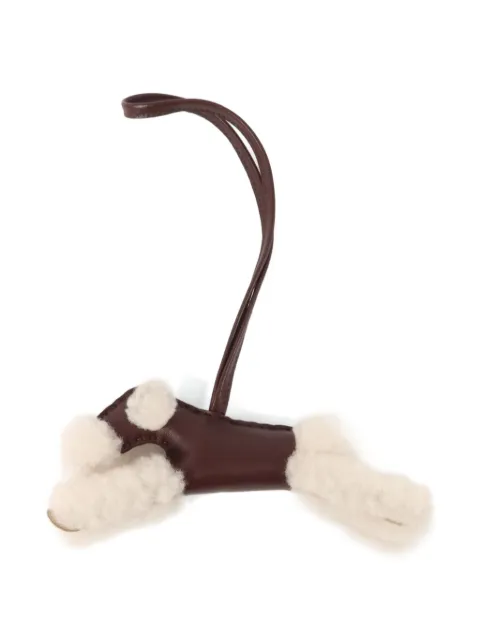 Hermès Pre-Owned 2022 Budy Milo bag charm Brown U4D