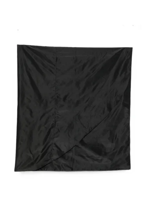 Lanvin Pre-Owned 1960s logo-patch stole Black LA150CHK