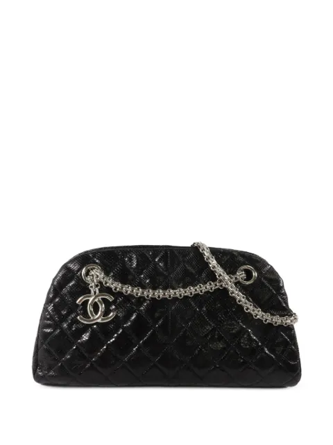CHANEL Pre-Owned Mademoiselle CC bowling shoulder bag Black A50557