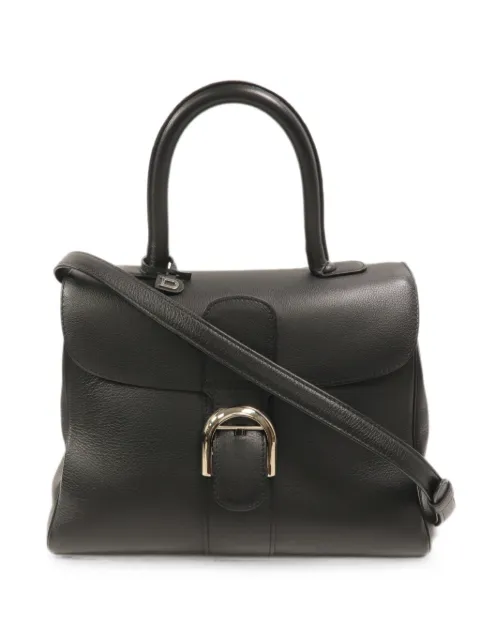 Delvaux Vintage Brillant MM satchel bag Black NA