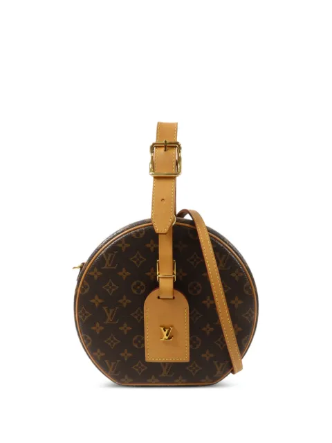 Louis Vuitton Pre-Owned Petite Boite Chapeau Monogram shoulder bag Brown M43514