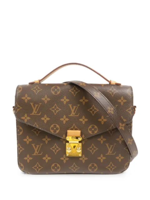 Louis Vuitton Pre-Owned MM Metis shoulder bag Brown M40780
