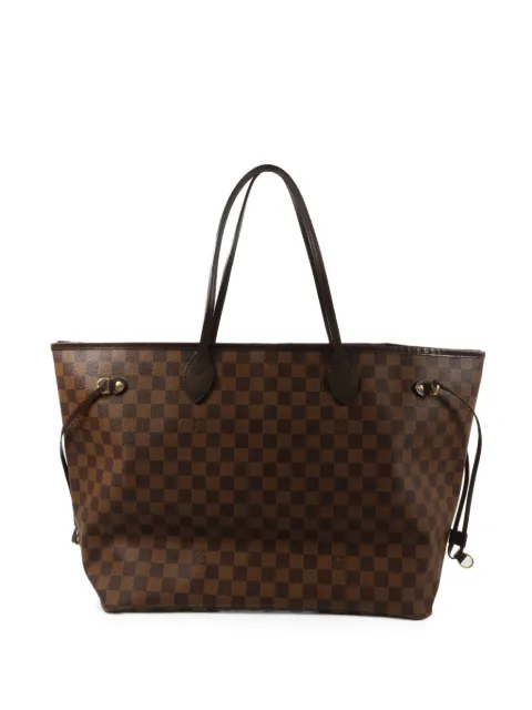 Louis Vuitton Pre-Owned GM Neverfull Damier tote bag Brown N40597
