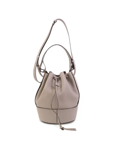 Loewe Pre-Owned Balloon shoulder bag Grey 522046