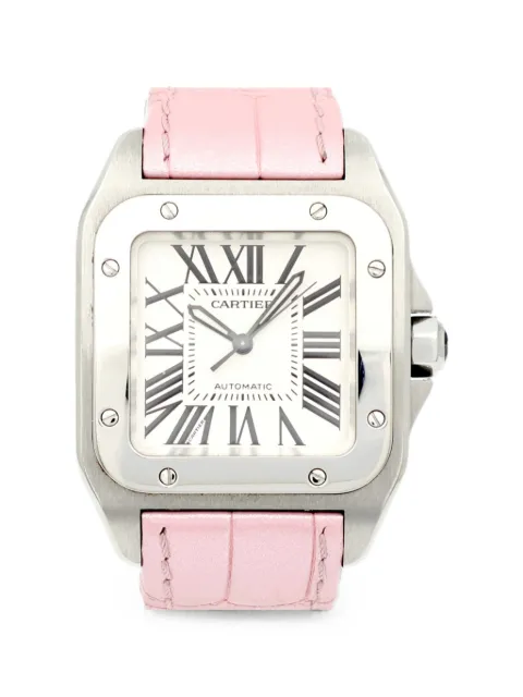 Cartier Santos 100 44mm watch White W20126X8