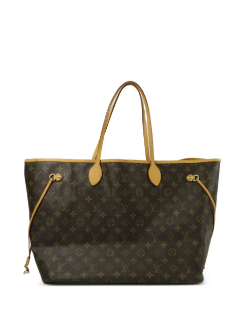 Louis Vuitton Pre-Owned GM Neverfull Monogram tote bag Brown M40157