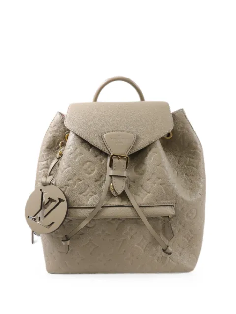 Louis Vuitton Pre-Owned Montsouris PM Monogram Empreinte backpack Neutrals M45410