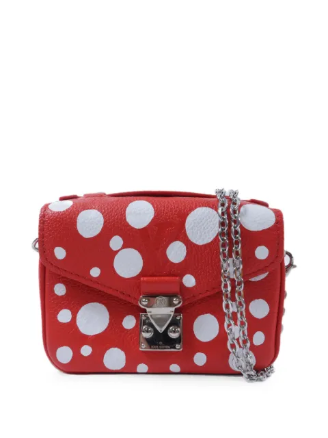 Louis Vuitton Pre-Owned x YK Monogram Empreinte Micro Metis mini bag Red M81983