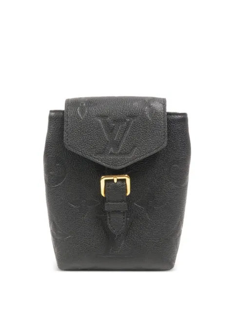 Louis Vuitton Pre-Owned Tiny Monogram Empreinte backpack Black M80596