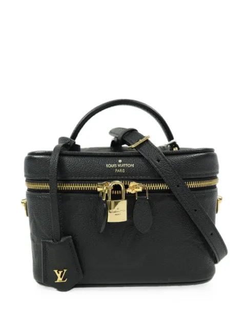 Louis Vuitton Pre-Owned Monogram Empreinte Vanity Case shoulder bag Black M45598