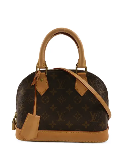 Louis Vuitton Pre-Owned BB Alma Monogram shoulder bag Brown M53152