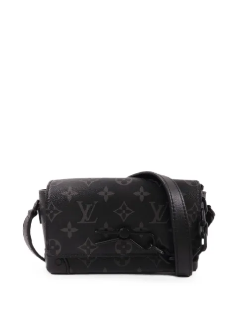 Louis Vuitton Pre-Owned Steamer Monogram Eclipse shoulder bag Black M81783
