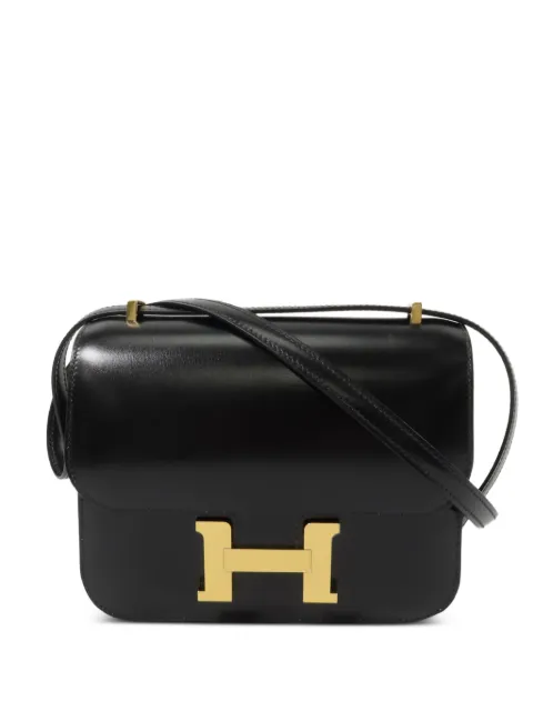 Hermès Pre-Owned 2024 mini Constance shoulder bag Black W89GHW083905CK