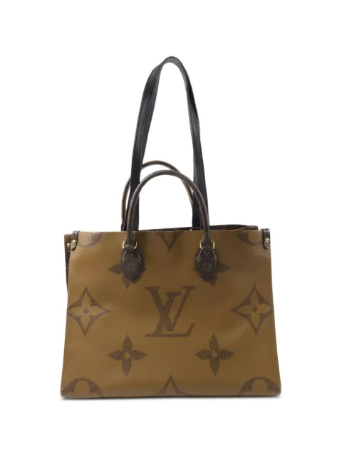 Louis Vuitton Pre-Owned MM OnTheGo Monogram Giant tote bag Brown M45321