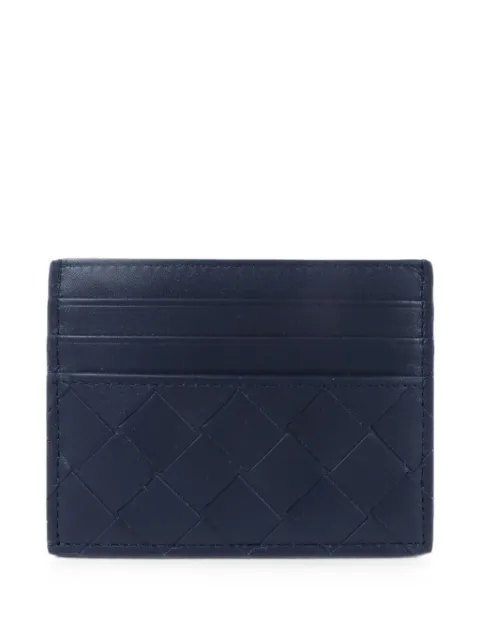 Bottega Veneta Pre-Owned Intrecciato card holder Blue 795612V5FC14363