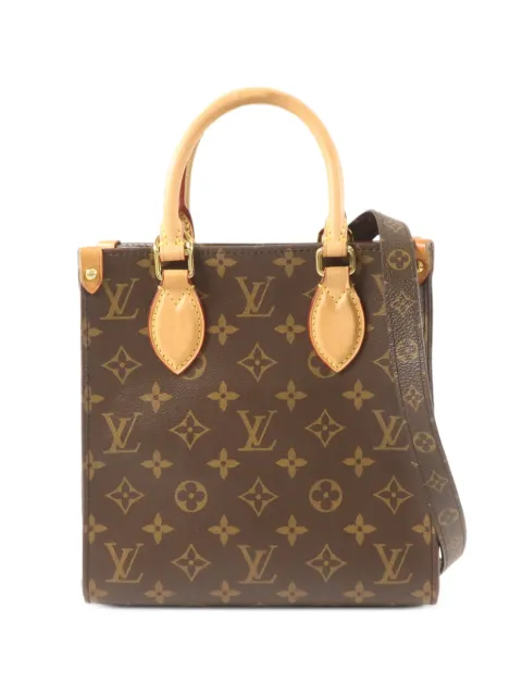 Louis Vuitton Pre-Owned BB Sac Plat two-way handbag Brown M45847