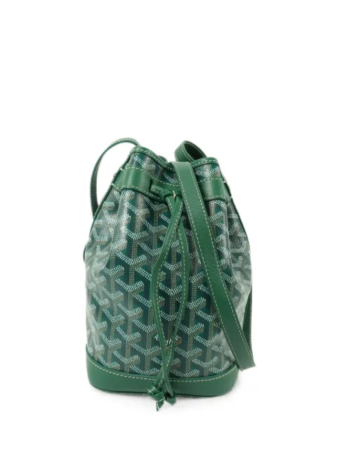 Goyard Pre-Owned PM Petit Flot bucket bag Green LME120190