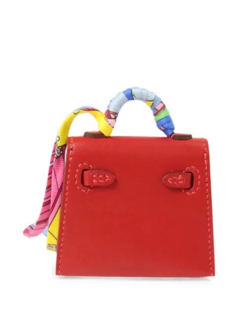 Hermès Pre-Owned mini Kelly Twilly bag charm Red U53GHW