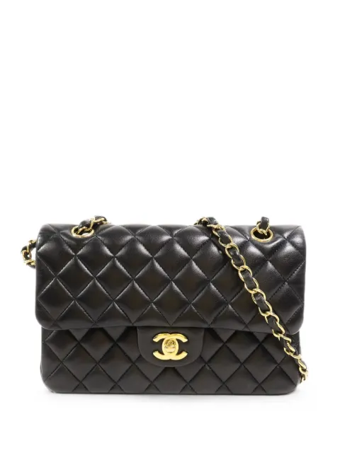CHANEL Pre-Owned 23 Double Flap shoulder bag Black A01113