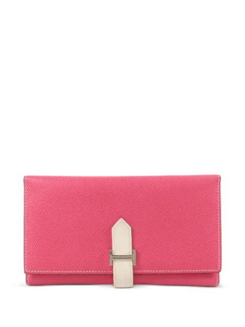 Hermès Pre-Owned 2011 Bearn Souffle trifold wallet Pink OE510PHW