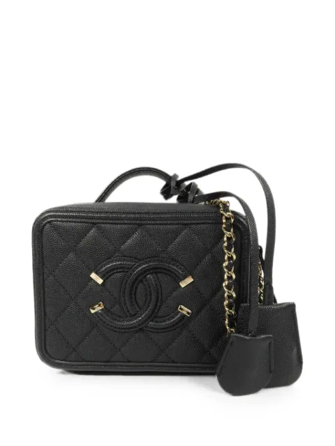 CHANEL Pre-Owned Vanity make-up bag Black 28936712