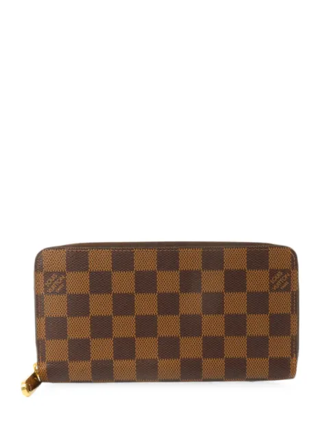 Louis Vuitton Pre-Owned Zippy Damier Ebene wallet Brown N60046