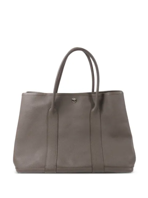 Hermès Pre-Owned 2018 PM Garden Party tote bag Brown C8F