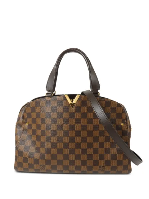 Louis Vuitton Pre-Owned Kensington Bowling Damier tote bag Brown N41505