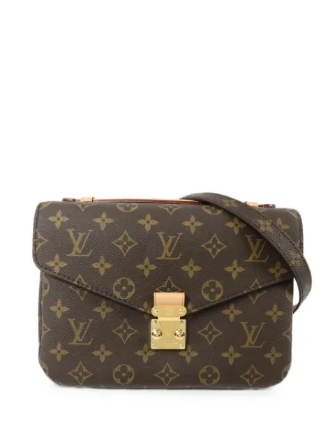 Louis Vuitton Pre-Owned Monogram Pochette Metis crossbody bag Brown M44875