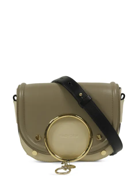See By Chloé Vintage Mara leather cross body bag Neutrals 01201965