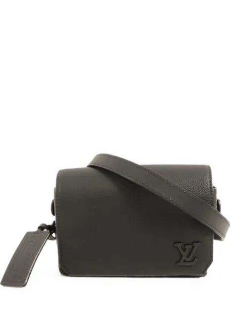 Louis Vuitton Pre-Owned PM Takeoff LV Aerogram Messenger bag Black M24769