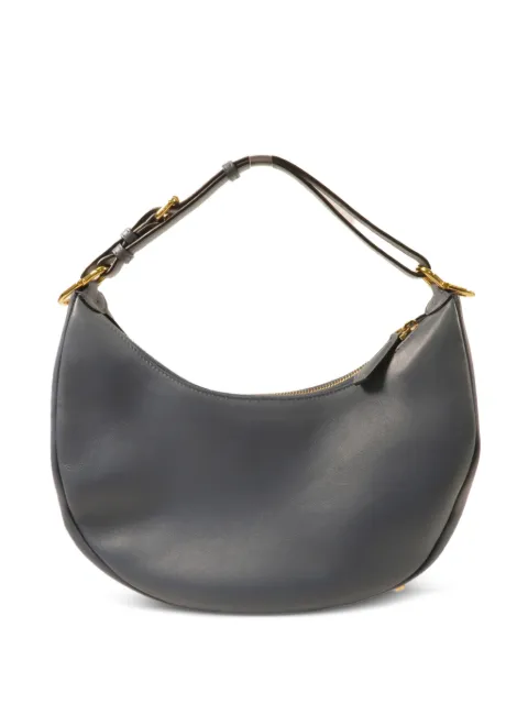 Fendi Pre-Owned leather shoulder bag Blue 8BR798