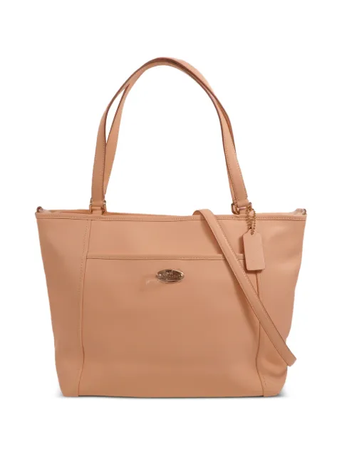 Coach Vintage leather shoulder bag Orange F34497