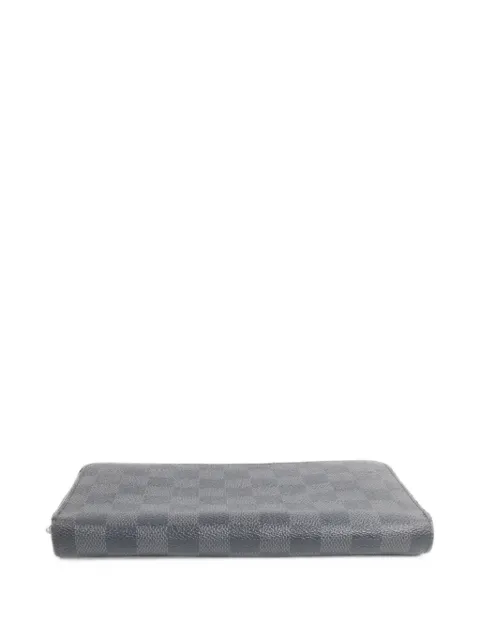 Louis Vuitton Pre-Owned Damier Graphite Zippy Organizer long wallet Grey N63077