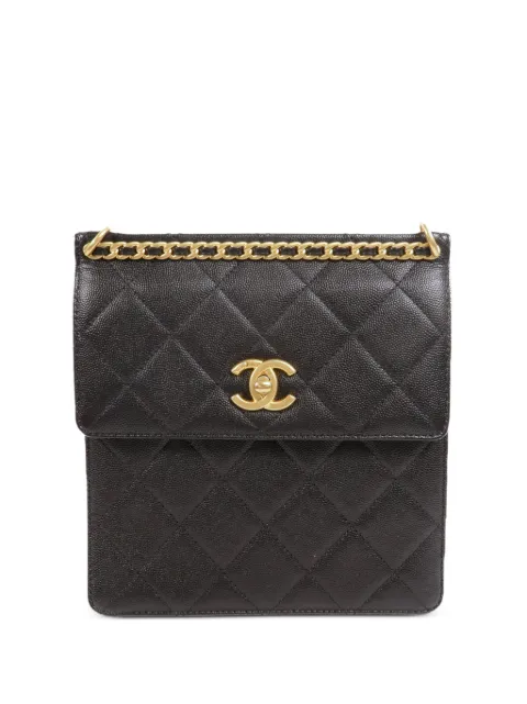 CHANEL Pre-Owned CC turn-lock backpack Black AS4189