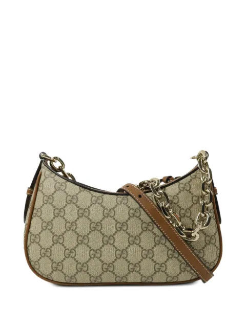 Gucci Pre-Owned small GG-pattern two-way handbag Neutrals 847447