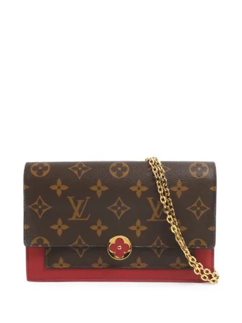 Louis Vuitton Pre-Owned Portefeuille Flore shoulder bag Brown M69578
